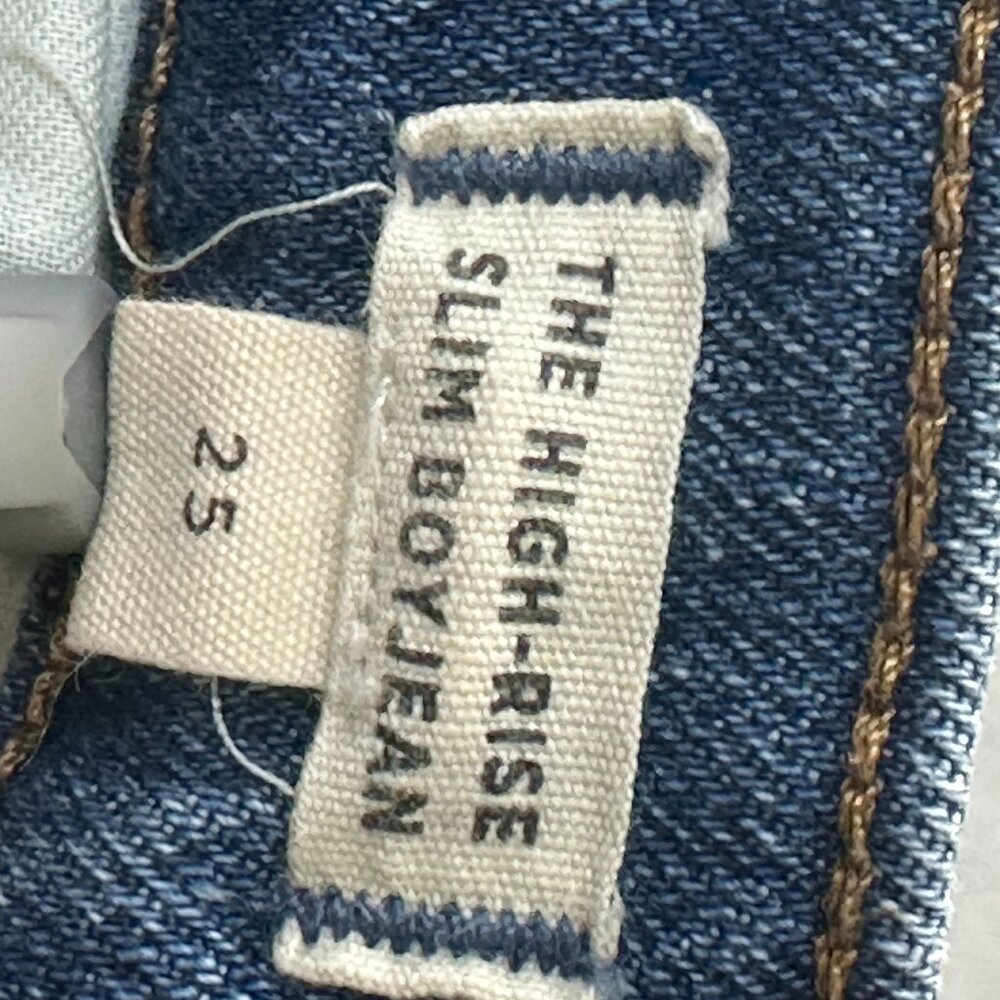 Madewell "The High-Rise Slim Boy Jean"
